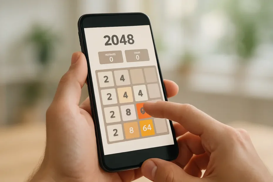 comment jouer a 2048