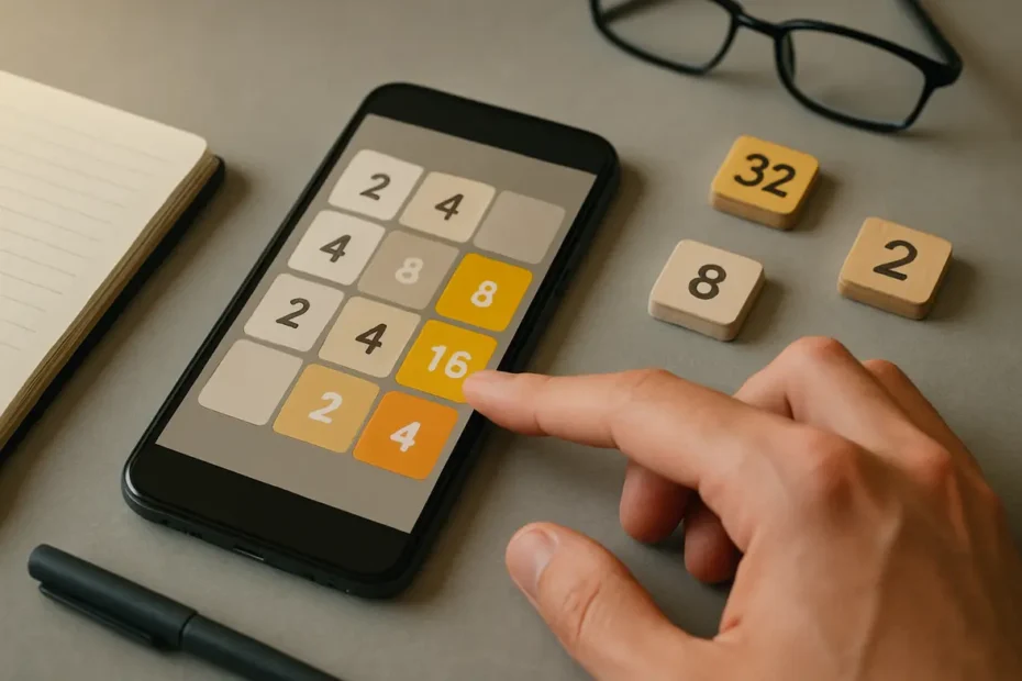 quelle est l analyse mathymatique du jeu 2048
